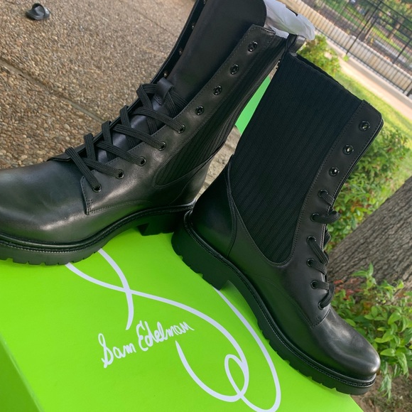 Brand New Sam Edelman Black men boots - Picture 2 of 4